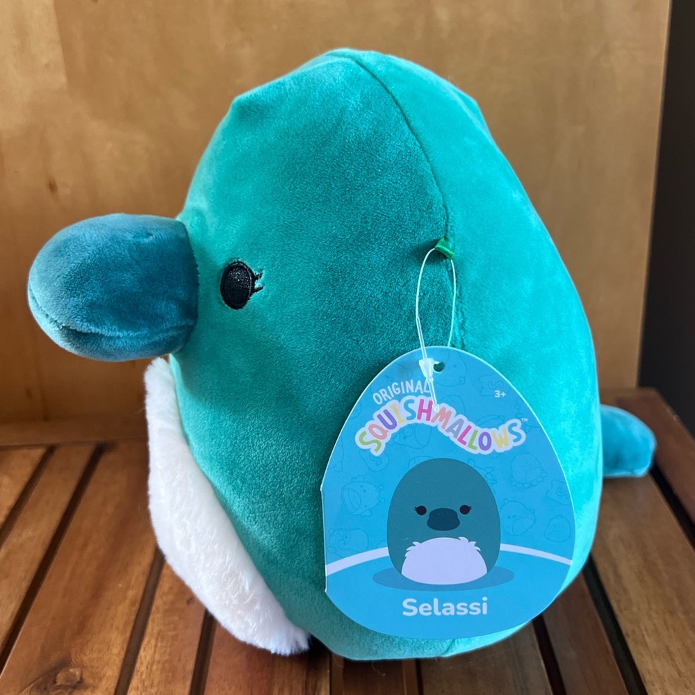 ☎️ NWT 7” Selassi the emerald Platypus Squishmallow - Picture 3 of 6